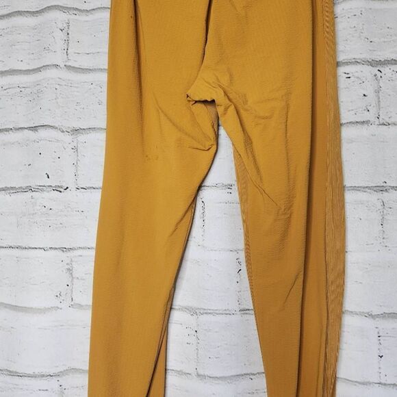 Athleta Textured Brooklyn Stretch Jogger Pants Multicolor Size 2 Yellow Gold - Picture 8 of 13